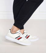 Кожаные кроссовки lightweight leather mix cup Tommy Hilfiger - бежевый(FM0FM04427)