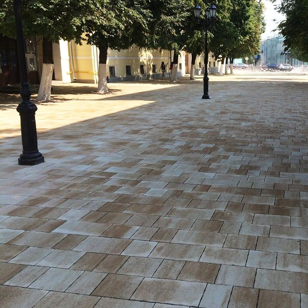 Тротуарная плитка АНТАРА Искусственный камень Степняк, комплект из 6 видов плит