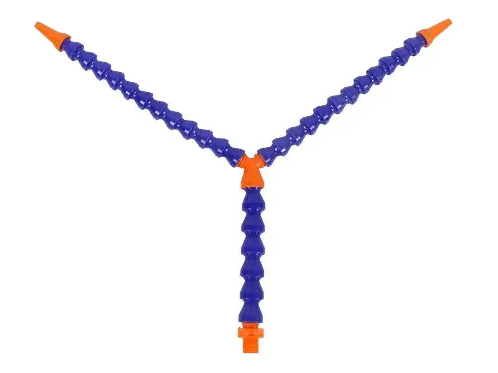 Трубка для СОЖ 1/4 400мм двойной круглый наконечник ANROKEY