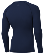 Футболка компрессионная с длинным рукавом Jögel PerFormDRY Baselayer Tee LS 2, темно-синий