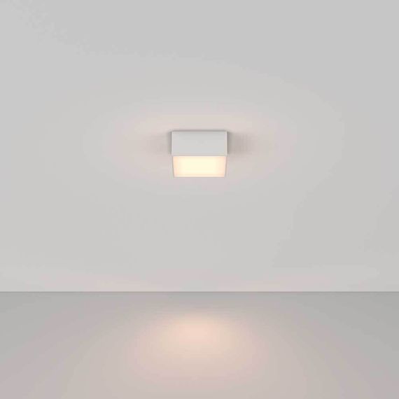 Потолочный светодиодный светильник Maytoni Technical Zon C032CL-12W3K-SQ-W