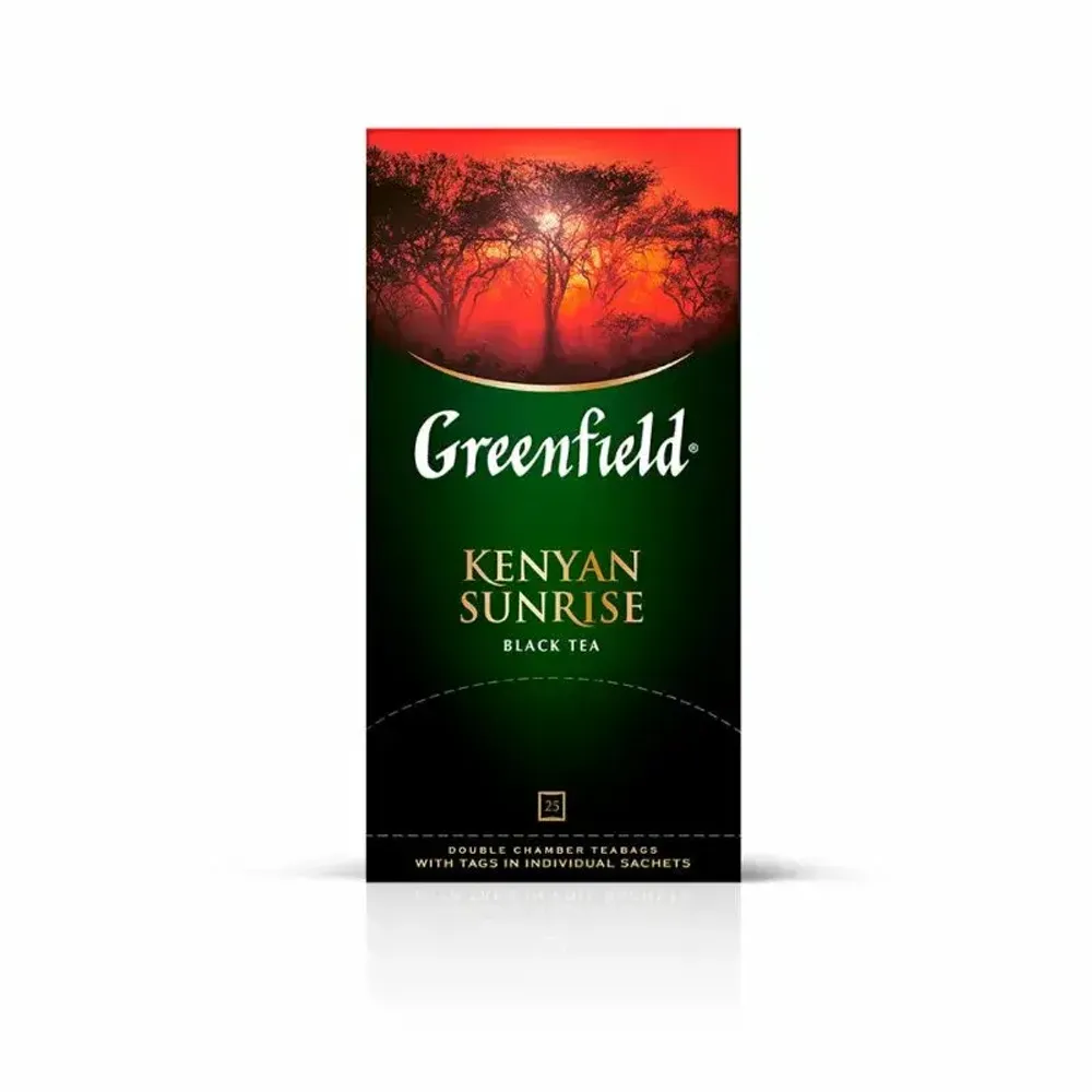 Чай черный Greenfield Kenyan Sunrise, 25 х 2г