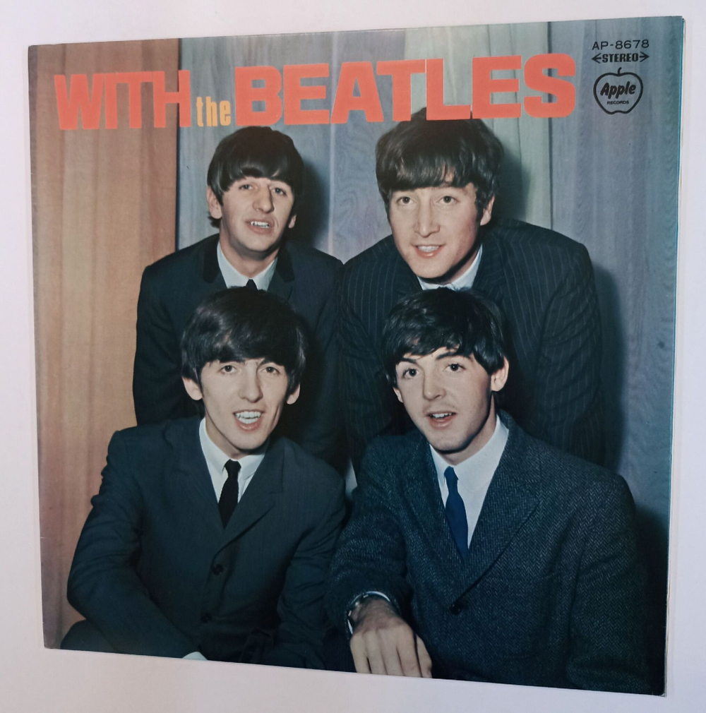 Винтажная виниловая пластинка LP The Beatles With The Beatles (Japan 1973)