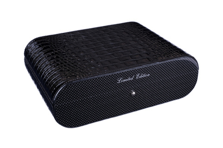 Хьюмидор Gentili Croco Black на 10 сигар Limited Edition — SV10-Croco-Black