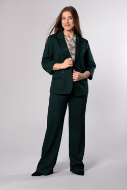 Брюки женские 3667зпа, Изумрудный #461Изу023667зп