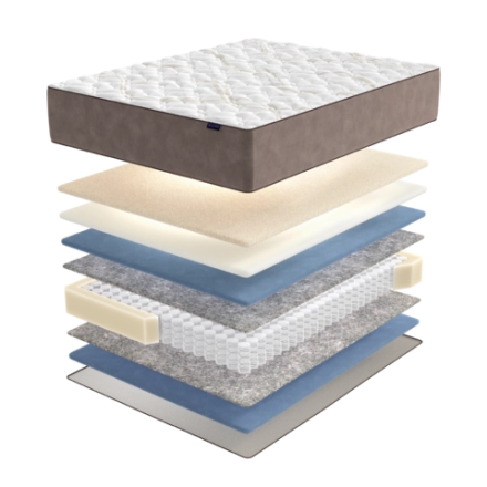 Матрас BuyGold, 30 см, жесткость средняя, независимые пружины