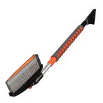 Щетка-сметка для снега со скребком телескопическая 73-100см, Stels, 55313