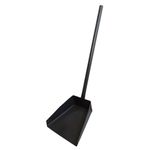 Совок для мусора металлический, высокая ручка, длина 100 см, порошковая окраска,601832