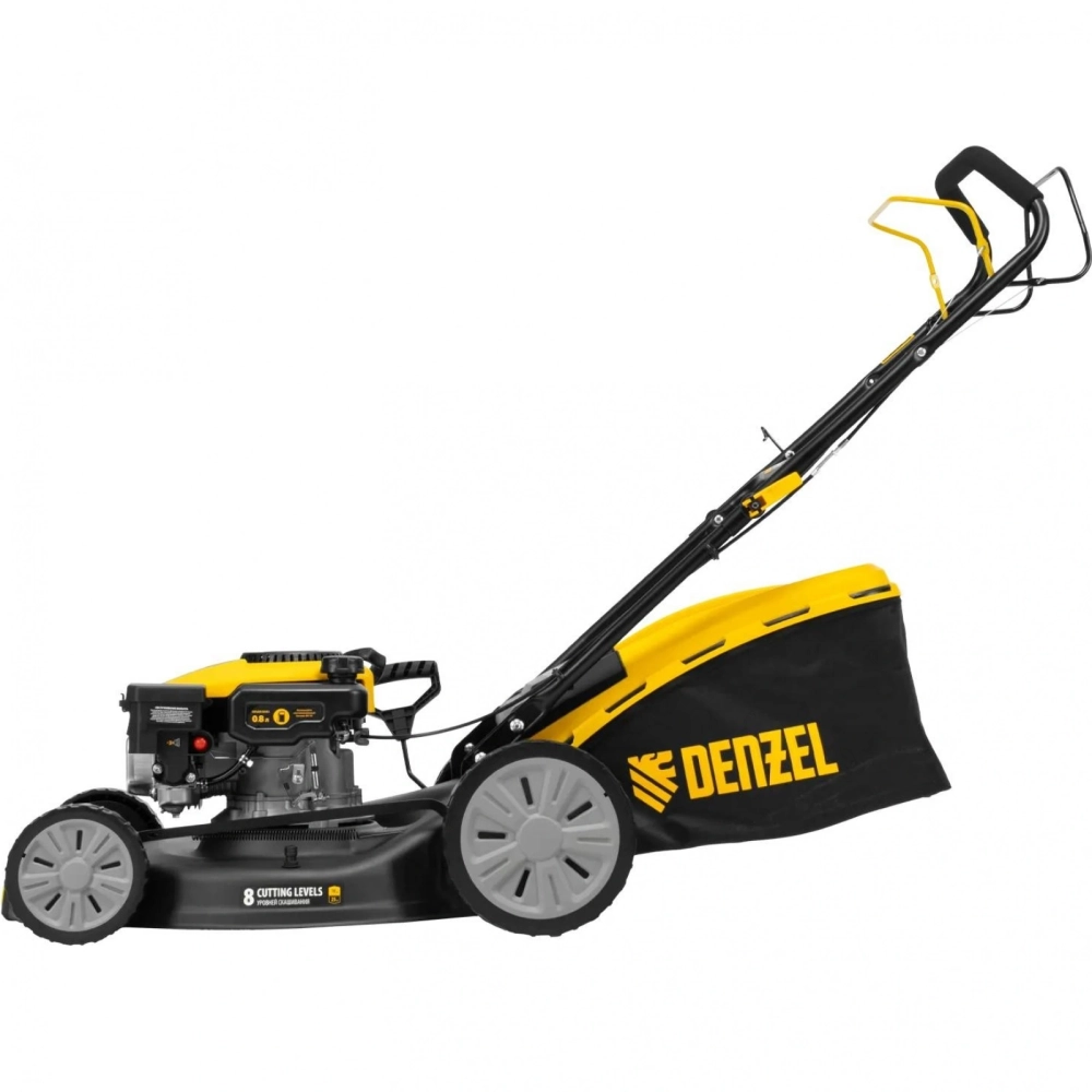 Газонокосилка бензиновая Denzel GLR-510SP-K, 180 см3, ширина 51 см, привод, травосборник 65 л