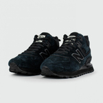 кроссовки New Balance 574 Mid Navy / Black Wmns Winter