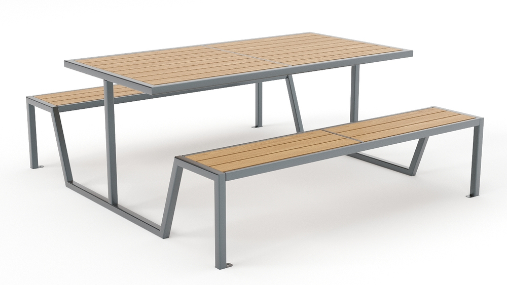 Стол со скамейками SK00259