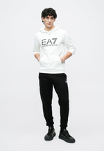 EA7 Emporio Armani UNISEX - Толстовка с капюшоном - Белый