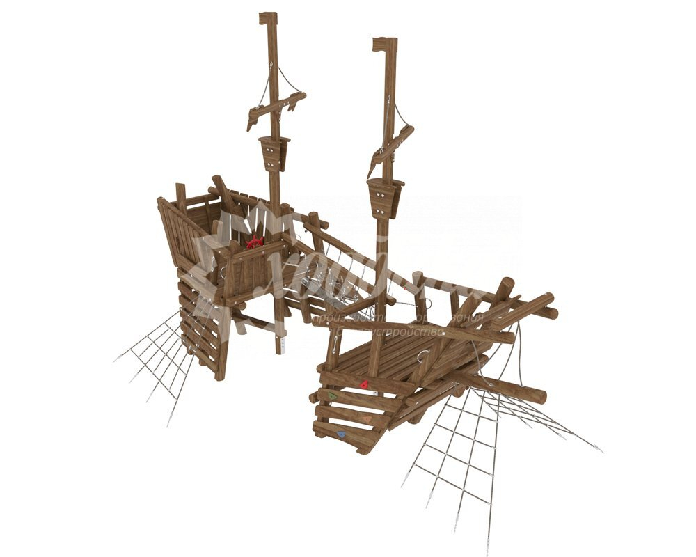 Игровой комплекс ARTWOOD «Корабль Виктория» с мачтами