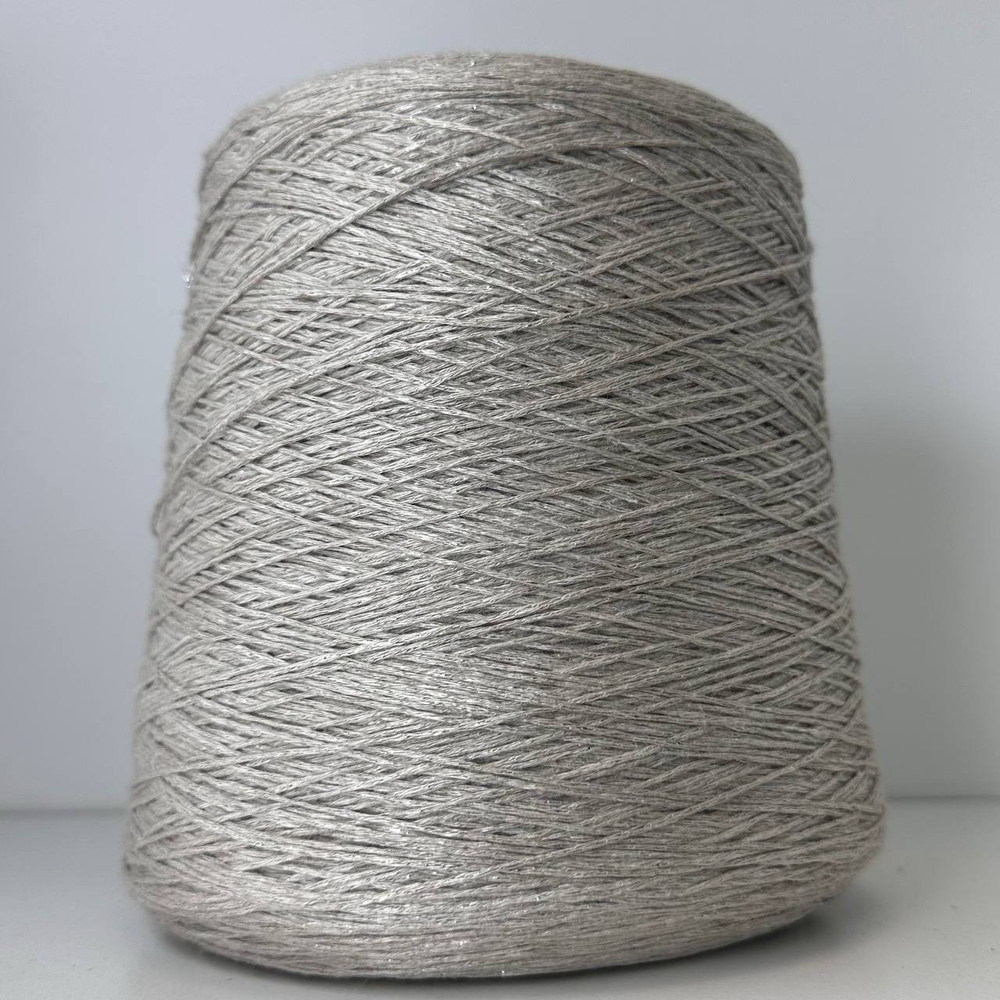SHINELINO - Fashion Mill; 92% лён, 8% люрекс; 400м/100гр; цвет: бежевый; S501