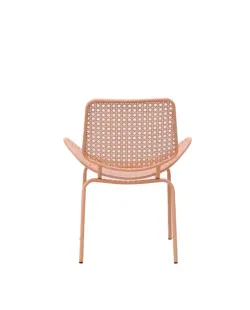 "Гермес" стул стальной, цвет светло-розовый