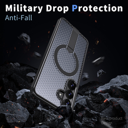 Прозрачный чехол Mesh Pro Magnetic Case для Samsung Galaxy S26+