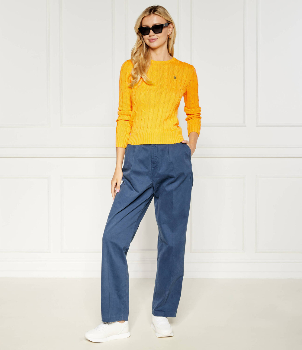 Свитер POLO RALPH LAUREN - желтый(211891640)