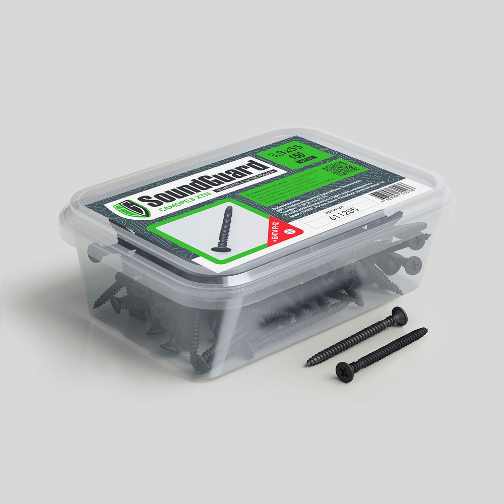 Саморезы Soundguard XTN КСТН 3,9х55