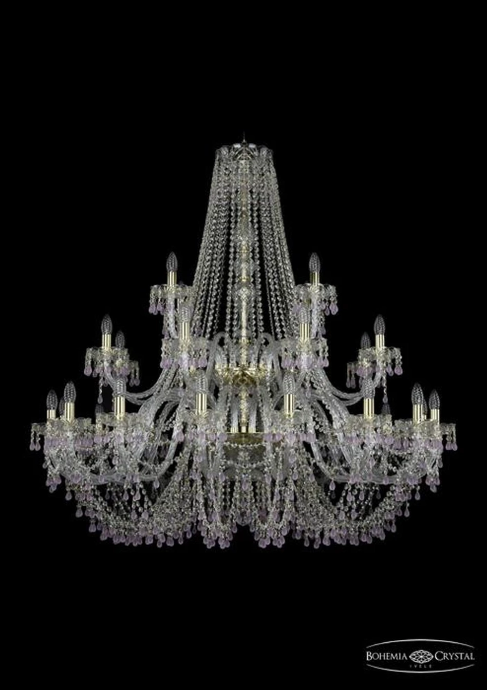 Подвесная люстра Bohemia Ivele 1410/16+8+4/460/2d/G/V7010