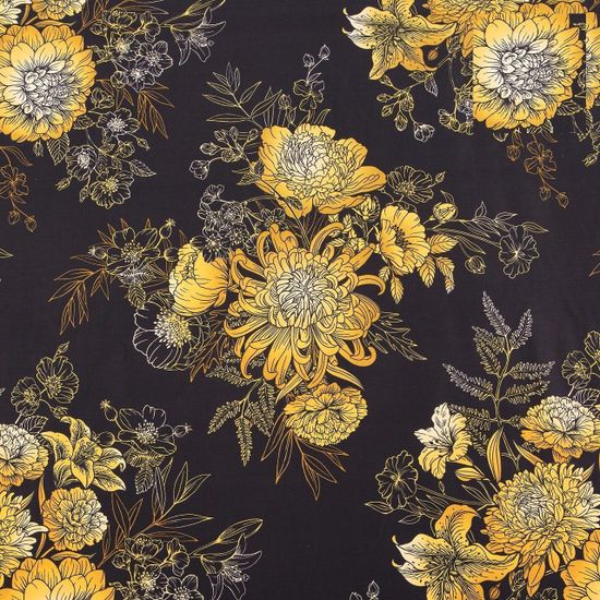 Полуторный комплект постельного белья Бархатистый звон сатин