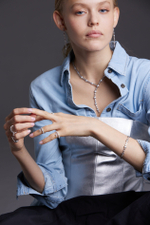 Кольцо Cross silver