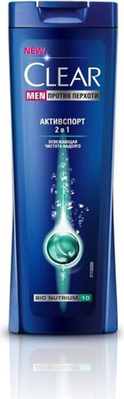 CLEAR MEN Шампунь и бальзам Активспорт 2 в 1 200мл.
