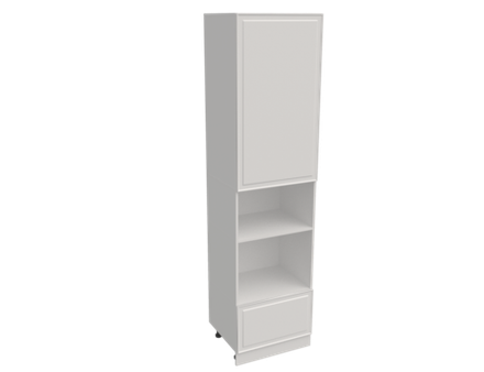 Кухня Модуль ШП 606НМ Графит / Белый