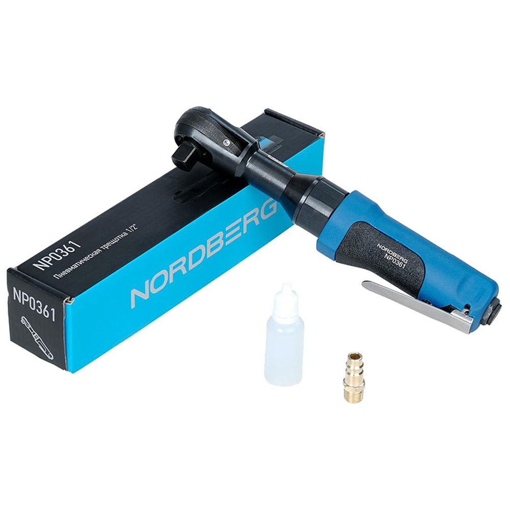 NORDBERG (NP0361) Пневмотрещотка 1/2&quot;, 88 Нм