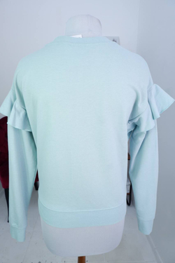 Толстовка Ostin с красивой вышивкой, маркировка S, визуально на 44 размер