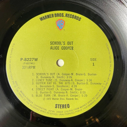 Винтажная виниловая пластинка LP Alice Cooper School's Out (Japan 1972) (No Obi) (1 Press)