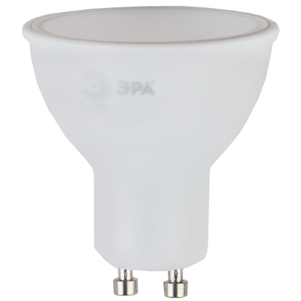 Лампа светодиодная ЭРА STD LED MR16-6W-827-GU10 6Вт софит теплый белый свет GU10 | Лампы cветодиодные Точечные (Софиты) (MR, PAR)