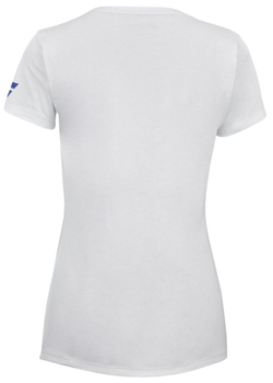 Футболка для девочки Babolat Girls Exercise T-Shirt - white/white