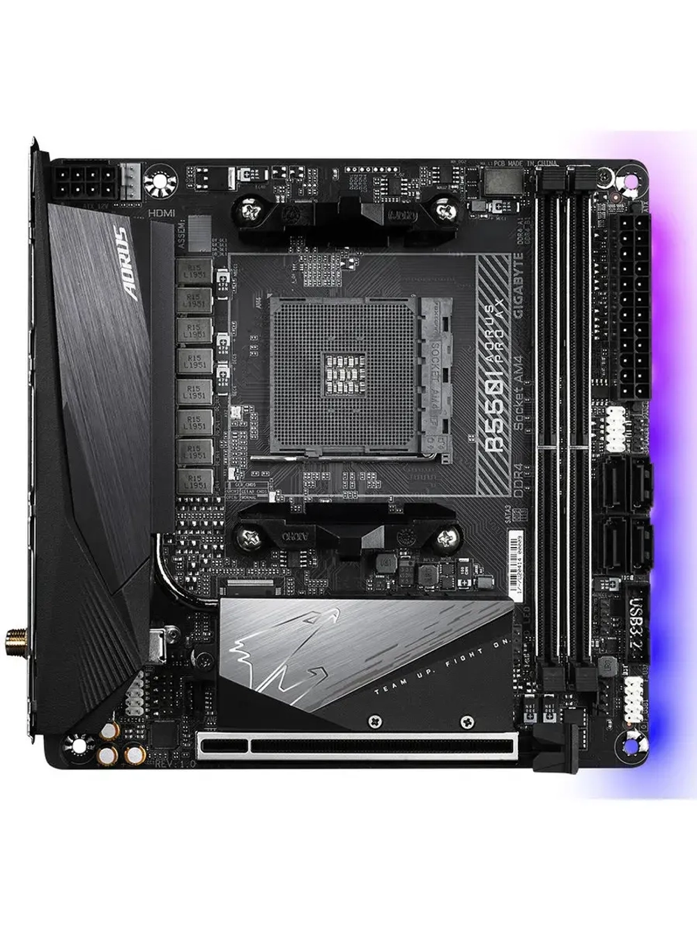 Материнская плата B550I AORUS PRO AX AM4 Mini-ITX DDR4