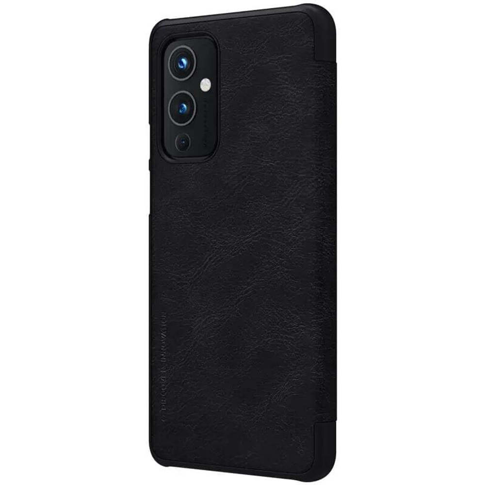 Кожаный чехол-книжка Nillkin Leather Qin для OnePlus 9 China версия