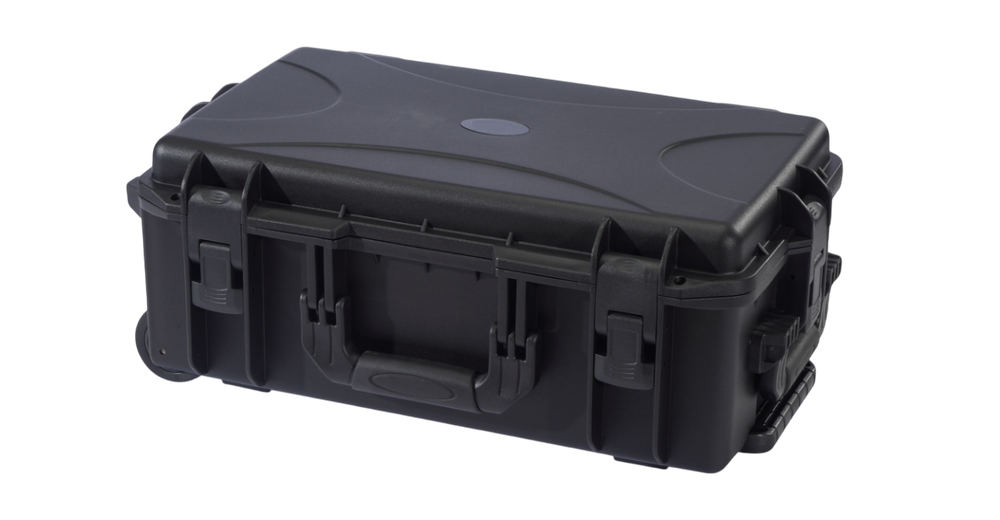 Ударопрочный кейс кофр с выдвижной ручкой и колесами KZCASE@X6001