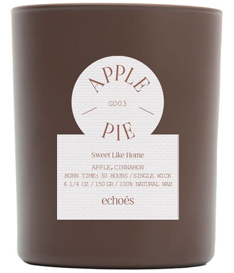 Apple Pie, свеча Sweet like home collection, Echoes