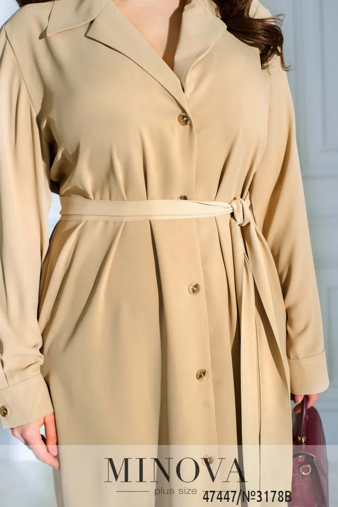 Платье 3178В-Песочный Minova