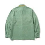 Рубашка YMKASHIX Velvet Button Зеленая