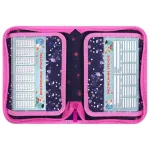 Пенал 1 отделение 210*140 Brauberg Tiny beauty, 2 откидные планки, ткань