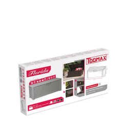 Пластиковый сундук Toomax Florida 550 л grey