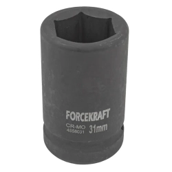 Головка ударная 1'', 31мм (6гр.) FORCEKRAFT FK-4858031