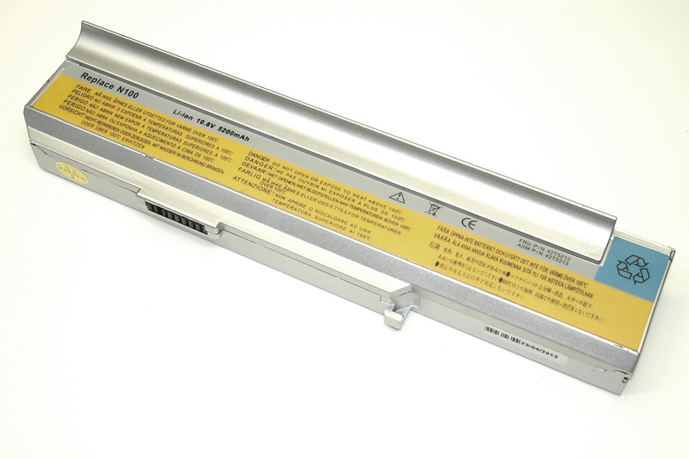 Аккумуляторная батарея для ноутбука Lenovo C100, C200 (40Y8315) 11.1V 5200mAh OEM серебристый