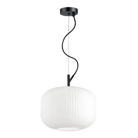 4754/1 PENDANT ODL21 489 белый/черный Подвес E27 60W ROOFI