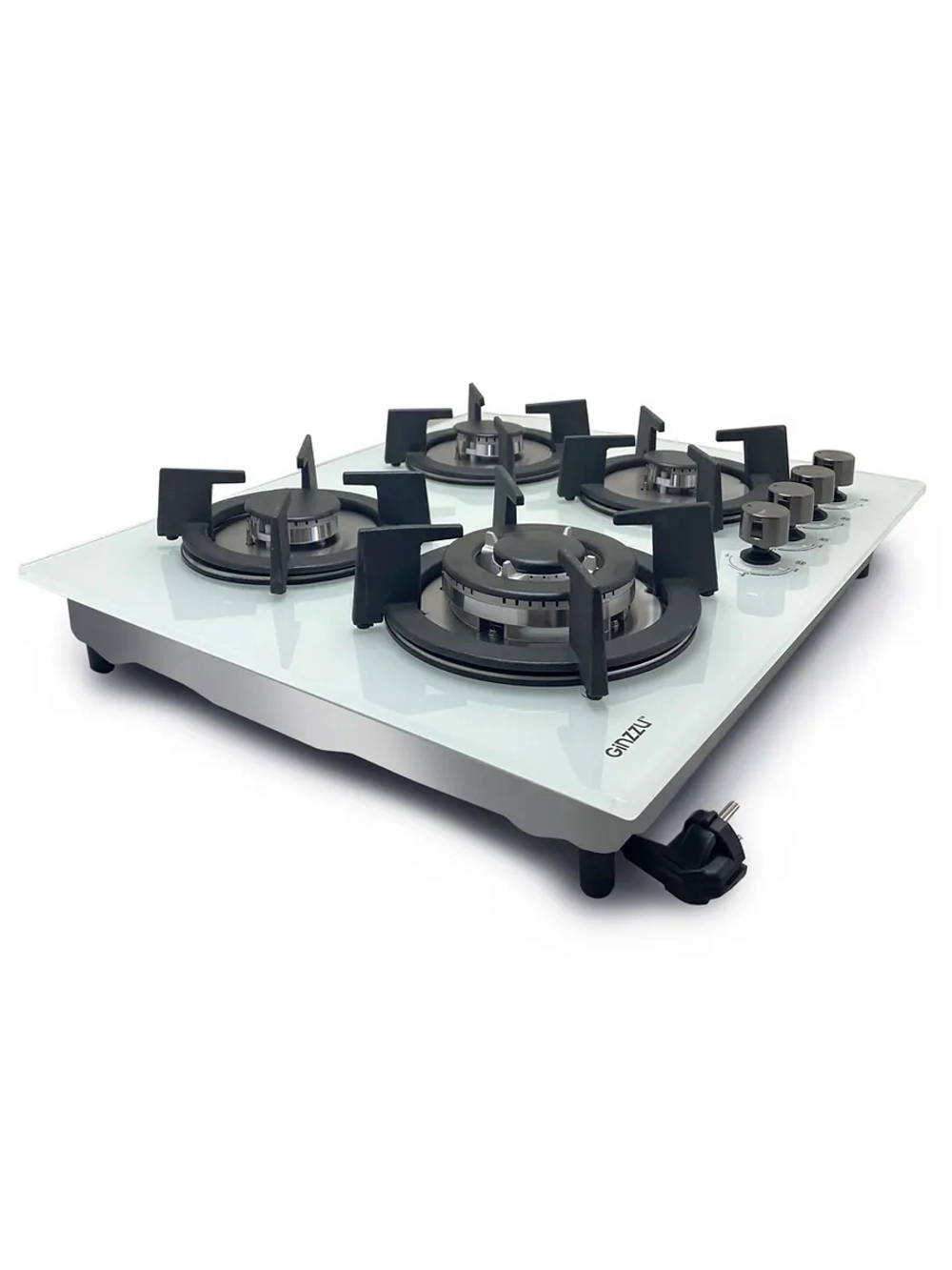 Газовая варочная панель HCG-443 White Ginzzu