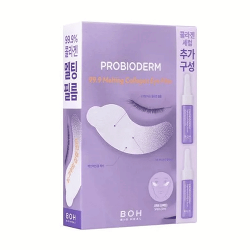 Растворяющиеся патчи для глаз BIOHEAL BOH PROBIODERM 99.9 Melting Collagen Eye Film