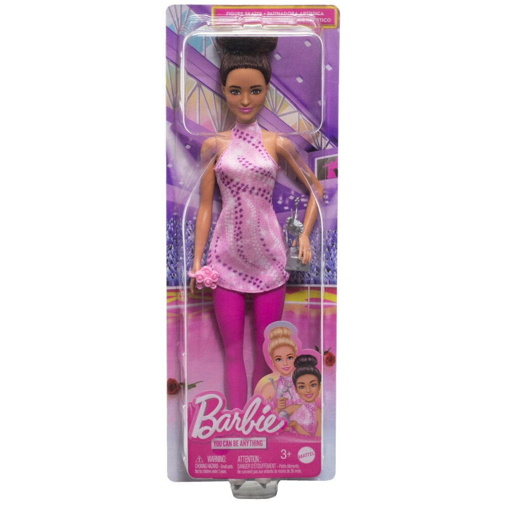 Barbie - Кукла для фигурного катания HRG37 / артикул   DVF50 HRG37  / GTIN 194735176038