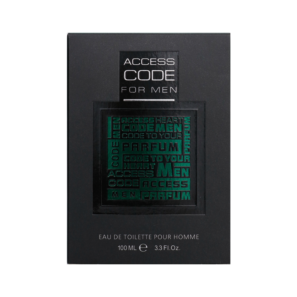 Вода туалетная Access Code For Men (Аксес Код Фо Мэн) - 100ml for men