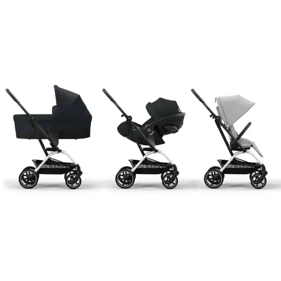 Прогулочная коляска Cybex Eezy S Twist Plus 2 SLV Fog Grey