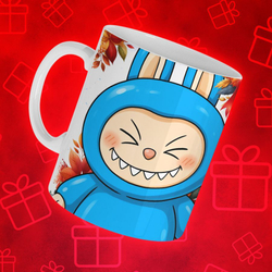 Лабубу с таблицей умножения