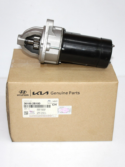 Стартер 361002B100 для Hyundai Solaris, Kia Rio